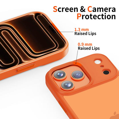 Θήκη για Apple iPhone 17 Pro Max, Tech-Protect, Magmat, Ματ Πορτοκαλί