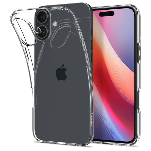 Θήκη για Apple iPhone 16, Spigen, υγρό κρύσταλλο, διαφανής ACS08190 