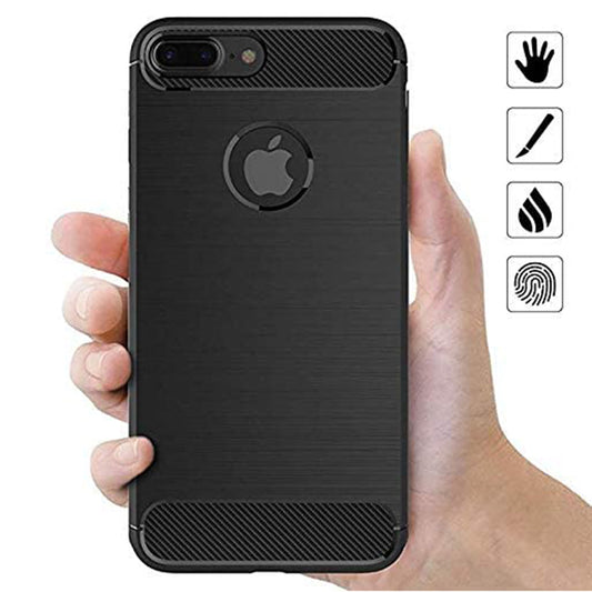 Θήκη για Apple iPhone 7 Plus, Techsuit, Carbon, Μαύρο