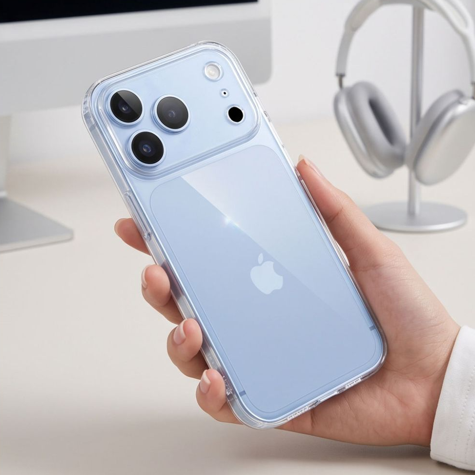 Θήκη για Apple iPhone 18 Pro Max / 17 Pro Max, Tech-Protect, Flexair με Προστατευτικό Οθόνης, Διαφανής