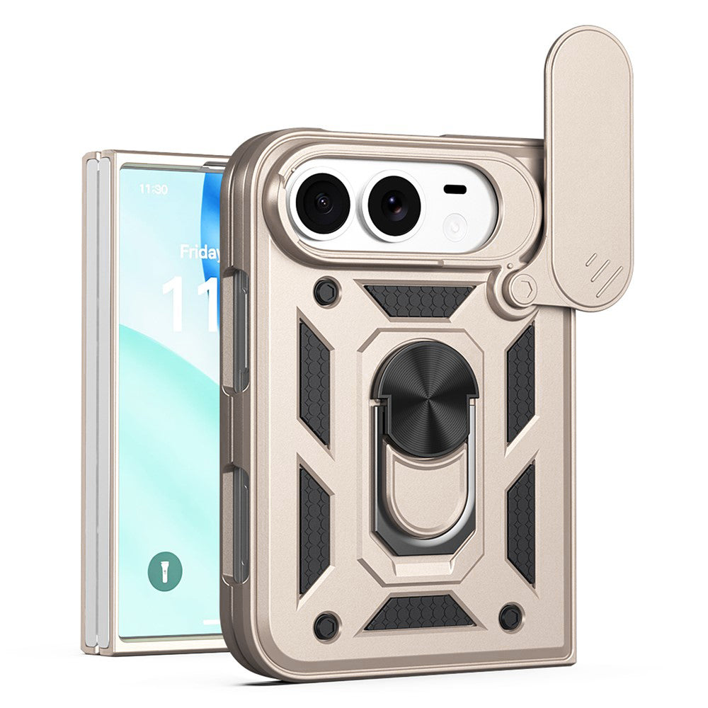 Case for Apple iPhone Duo, Techsuit, CamShield, Gold