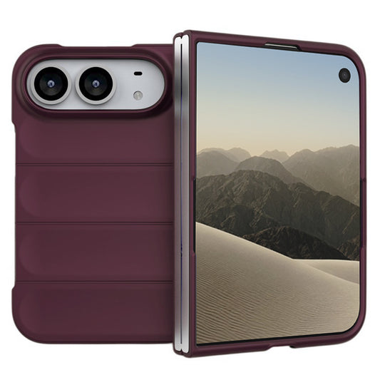 Θήκη για Apple iPhone Duo, Techsuit, Magic Shield, Σκούρο Μπορντό