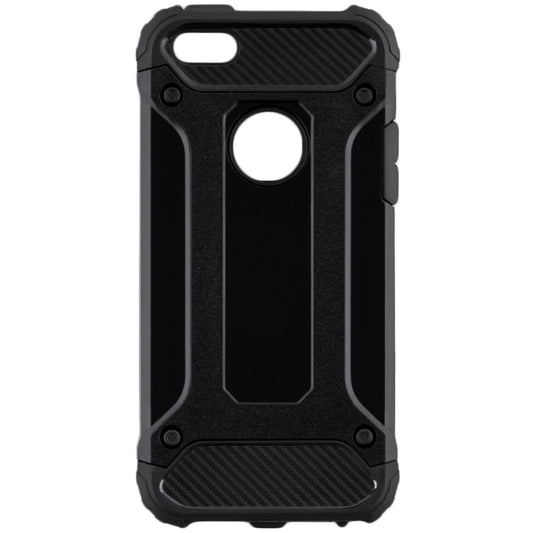 Θήκη για Apple iPhone SE (2016) / 5 / 5s, Techsuit, Hybrid Armor, Μαύρη