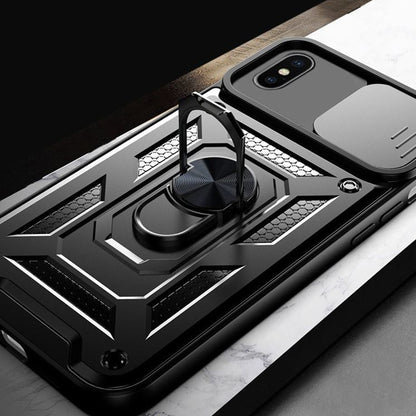 Θήκη για Apple iPhone XS Max, Techsuit, CamShield, Μαύρο