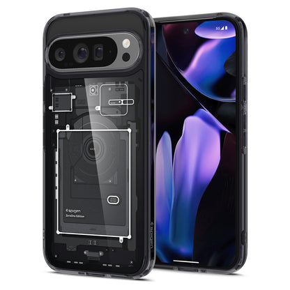 Θήκη για Google Pixel 9 Pro XL, Spigen, Ultra Hybrid Zero One, Μαύρη ACS07722
