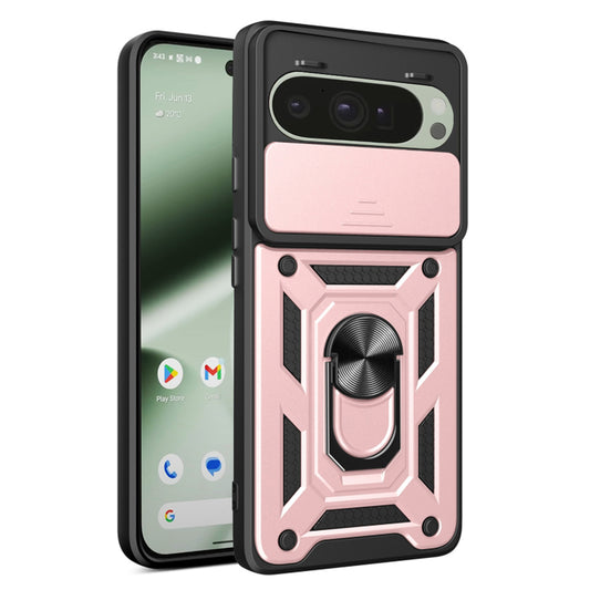 Θήκη για Google Pixel 10 Pro / 10, Techsuit, CamShield, Ροζ