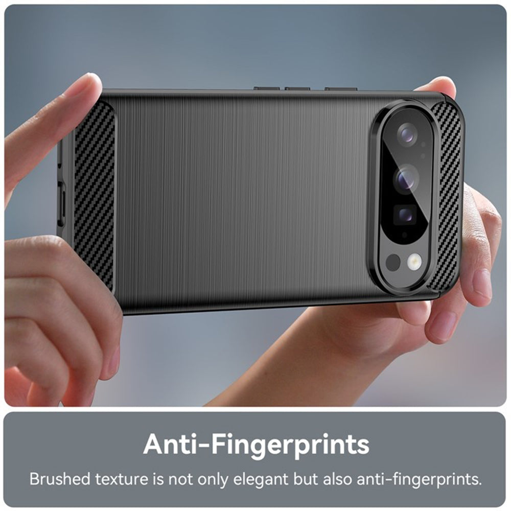 Θήκη για Google Pixel 10 Pro / 10, Techsuit, Carbon, Μαύρο