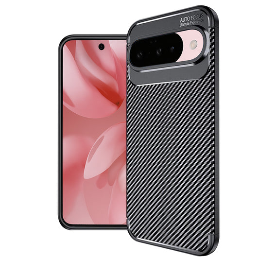 Θήκη για Google Pixel 10 Pro / 10, Techsuit, CarbonFiber, Μαύρο