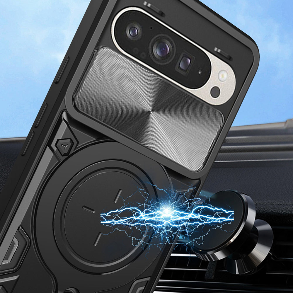 Θήκη για Google Pixel 10 Pro XL, Techsuit, CamGuard Pro, Μαύρη