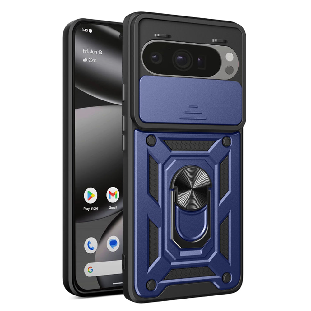 Case for Google Pixel 10 Pro XL, Techsuit, CamShield, Blue