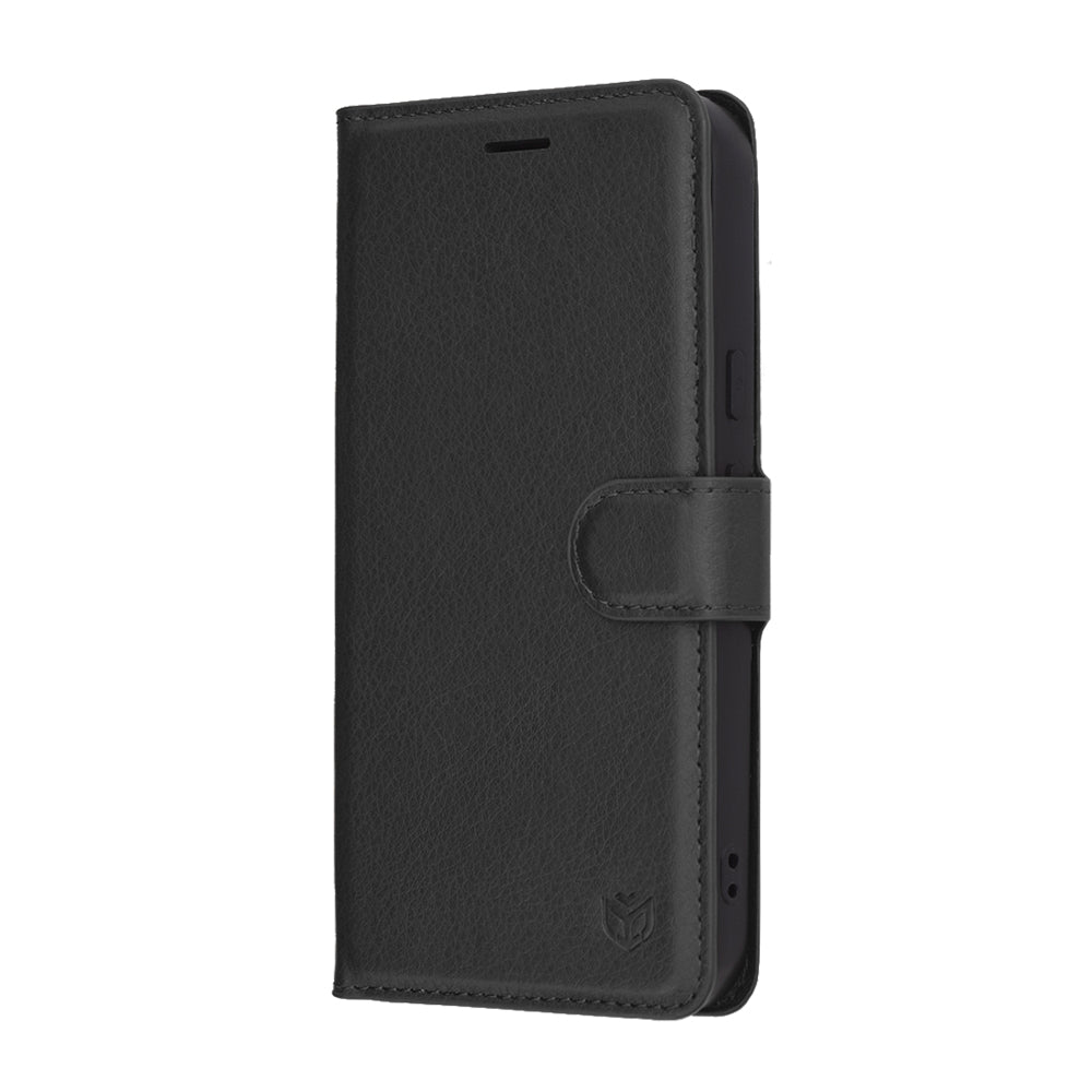 Θήκη για Google Pixel 10 Pro XL, Techsuit, Leather Folio, Μαύρο