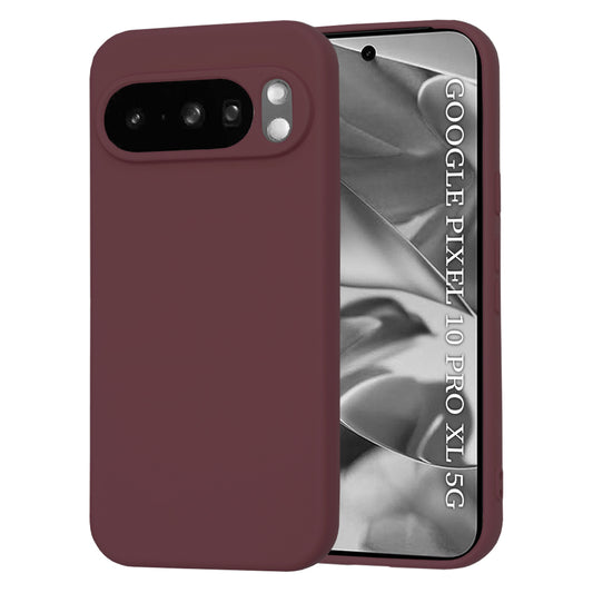 Θήκη για Google Pixel 10 Pro XL, Techsuit, SoftFlex, Βυσσινί