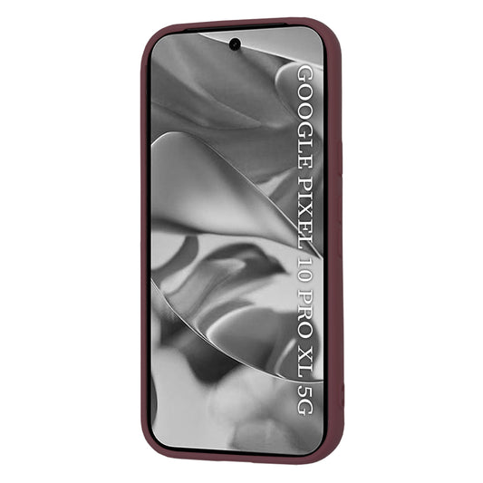 Θήκη για Google Pixel 10 Pro XL, Techsuit, SoftFlex, Βυσσινί