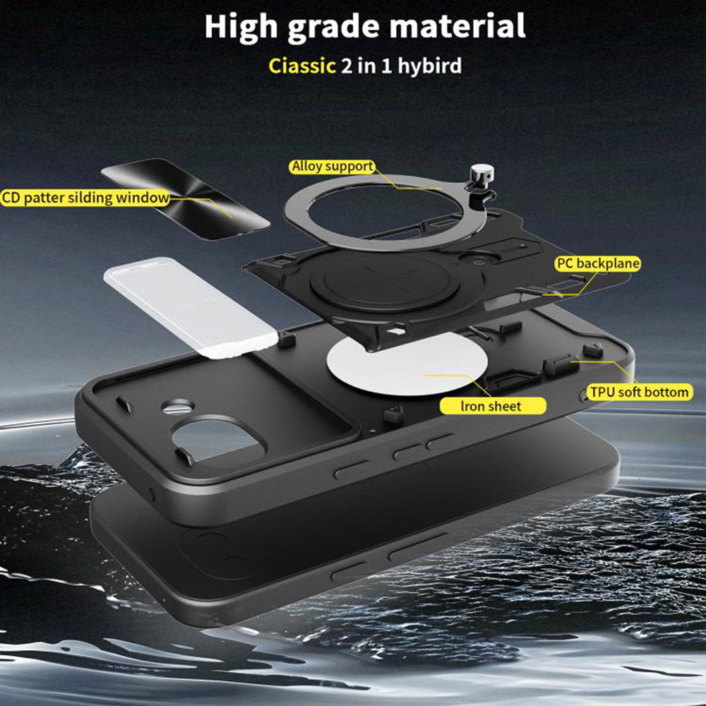 Θήκη για Google Pixel 10a, Techsuit, CamGuard Pro, Μαύρη