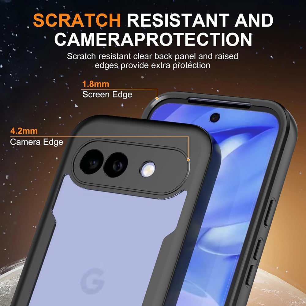Θήκη για Google Pixel 10a, Techsuit, ColorVerse 360, Μαύρη