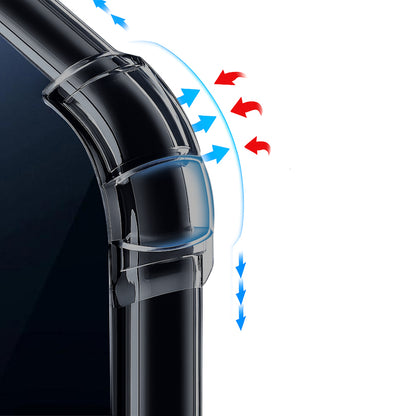 Case for Google Pixel 10a, Techsuit, Shockproof Clear, Transparent