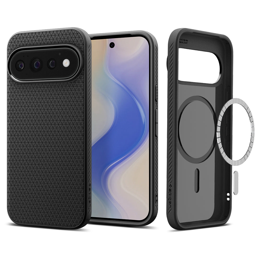 Θήκη για Google Pixel 11 Pro, Spigen, Liquid Air, Μαύρο Ματ ACS11428