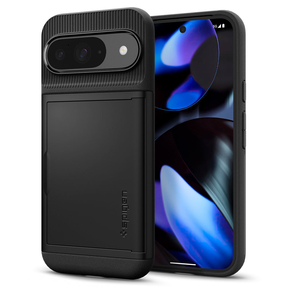 Θήκη για Google Pixel 9/9 Pro, Spigen, Slim Armor CS, μαύρο ACS07695 