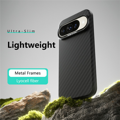 Θήκη για Google Pixel 10 Pro / 10, Abeei, Carbon Minimalist, Μαύρο