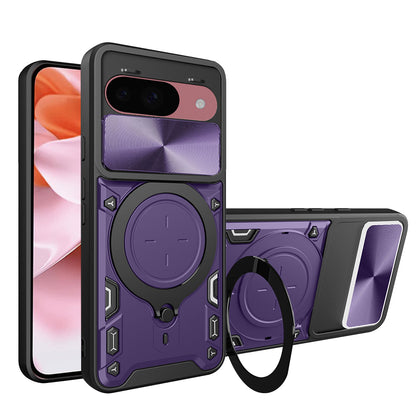 Θήκη για Google Pixel 9 / 9 Pro, Techsuit, CamGuard Pro, Μωβ