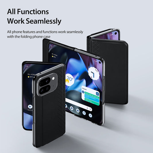 Θήκη για Google Pixel 9 Pro Fold, DUX DUCIS, Bril, Ροζ