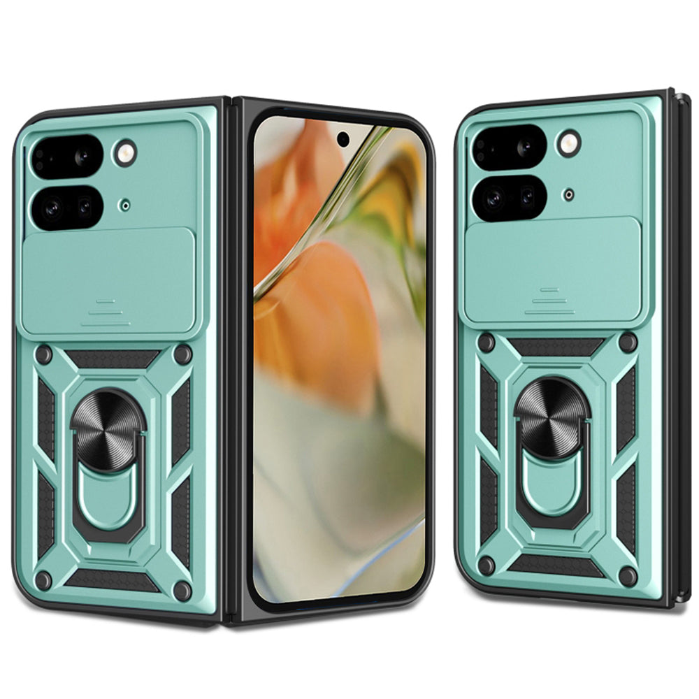 Θήκη για Google Pixel 9 Pro Fold, Techsuit, CamShield, Πράσινο