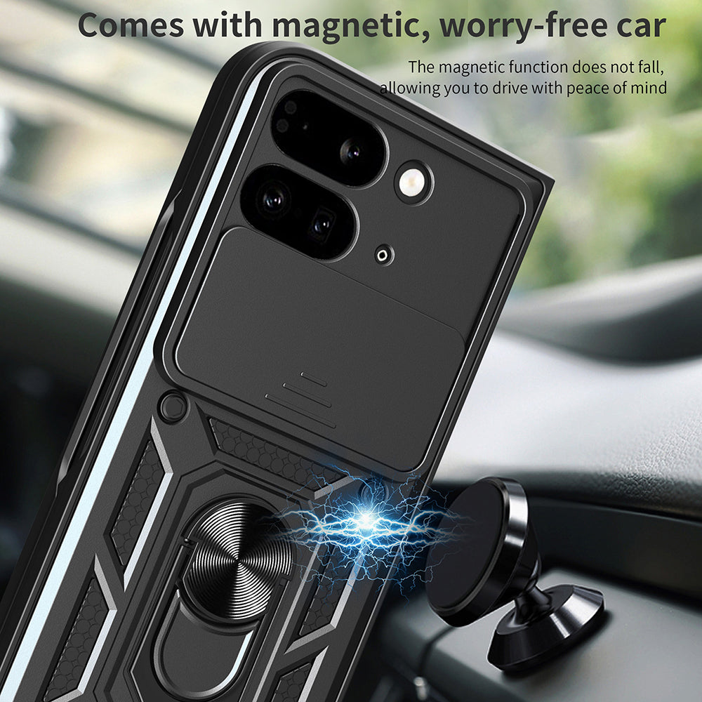 Θήκη για Google Pixel 9 Pro Fold, Techsuit, CamShield, Πράσινο