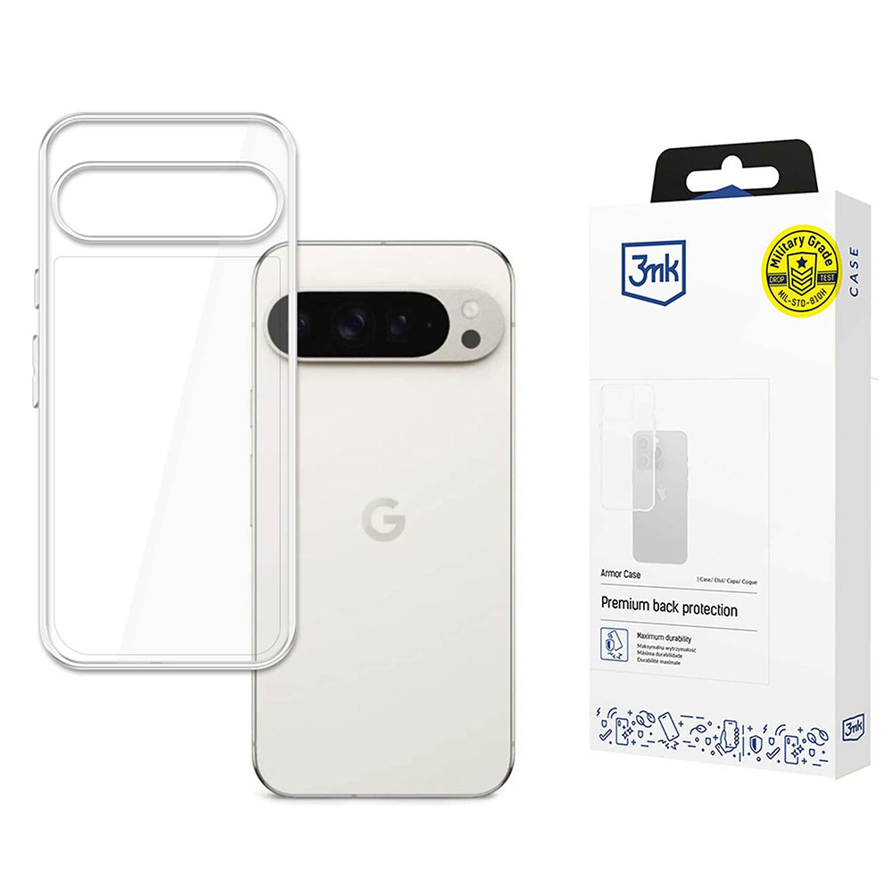 Θήκη για Google Pixel 9 Pro XL, 3MK, Armor, Διαφανής