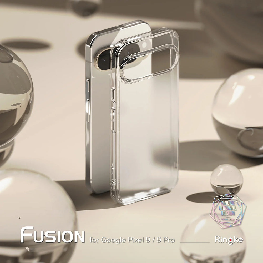 Case for Google Pixel 9 Pro XL, Ringke, Fusion, Matte Transparent