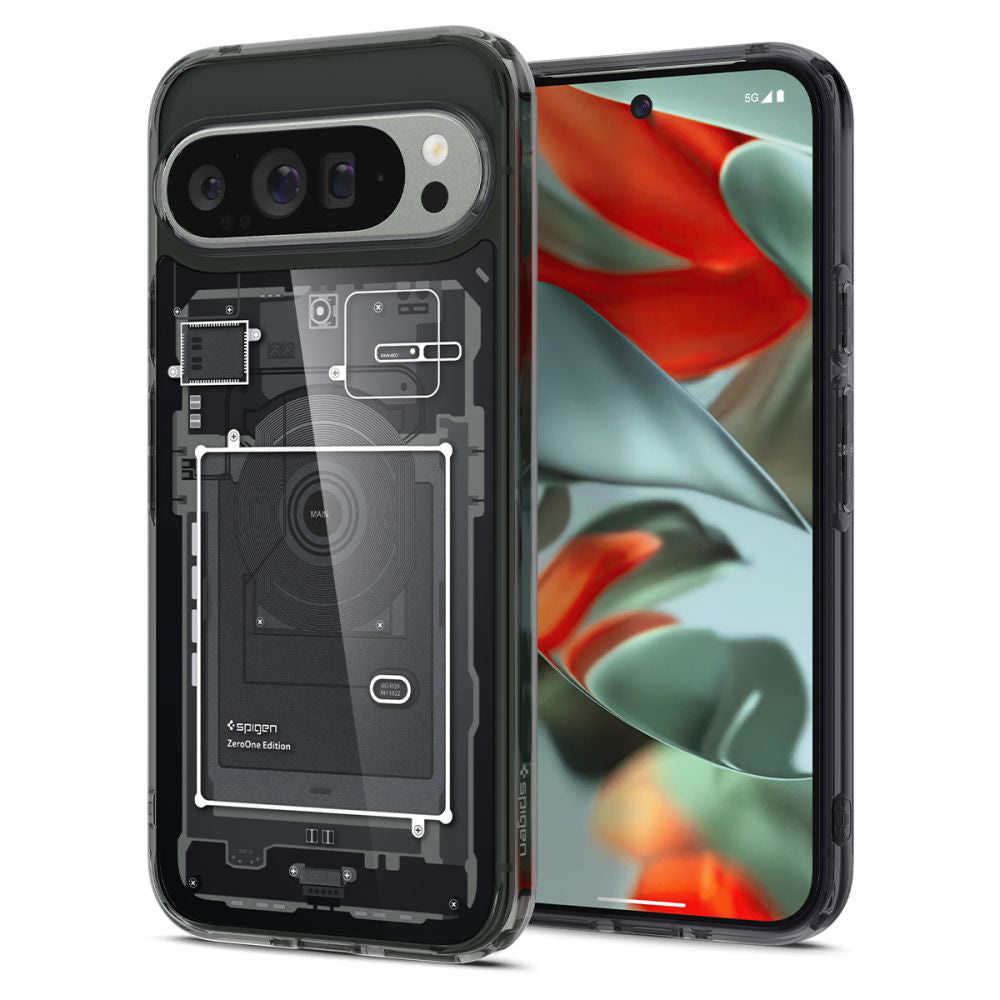 Θήκη για Google Pixel 9 Pro XL, Spigen, Ultra Hybrid Zero One, Μαύρη ACS07722