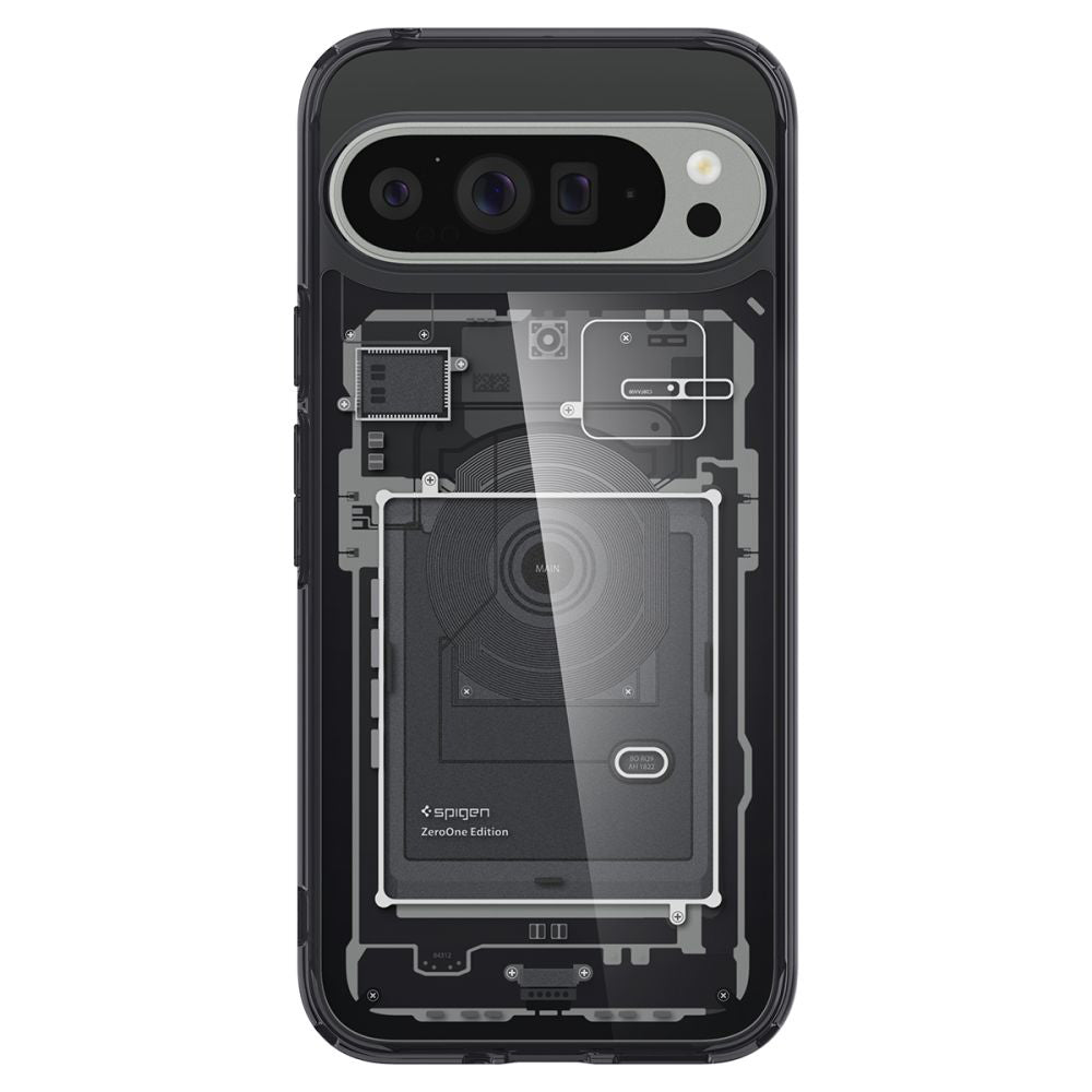 Θήκη για Google Pixel 9 Pro XL, Spigen, Ultra Hybrid Zero One, Μαύρη ACS07722