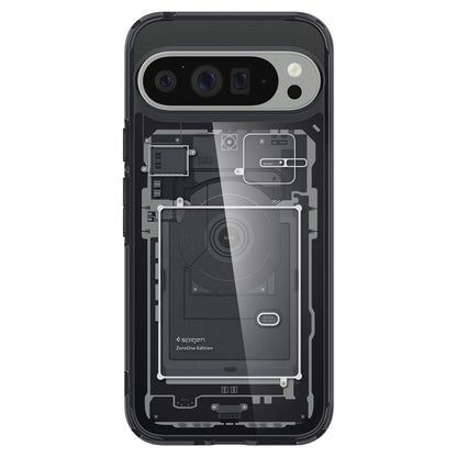 Θήκη για Google Pixel 9 Pro XL, Spigen, Ultra Hybrid Zero One, Μαύρη ACS07722