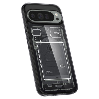 Θήκη για Google Pixel 9 Pro XL, Spigen, Ultra Hybrid Zero One, Μαύρη ACS07722