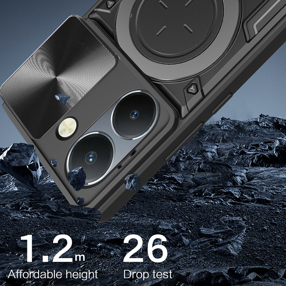 Θήκη για Honor 200 Pro, Techsuit, CamGuard Pro, Μπλε