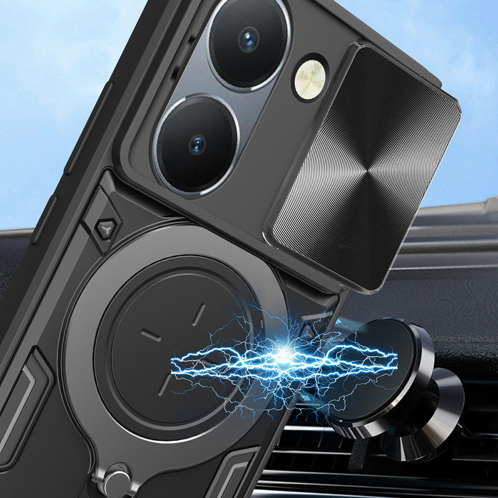 Θήκη για Honor 200 Pro, Techsuit, CamGuard Pro, Μπλε