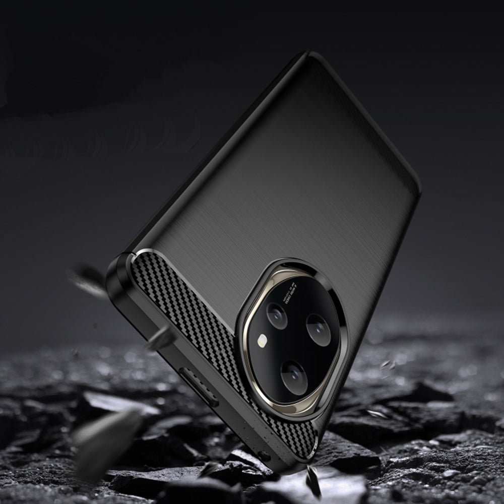 Case for Honor 200, Techsuit, Carbon, Black