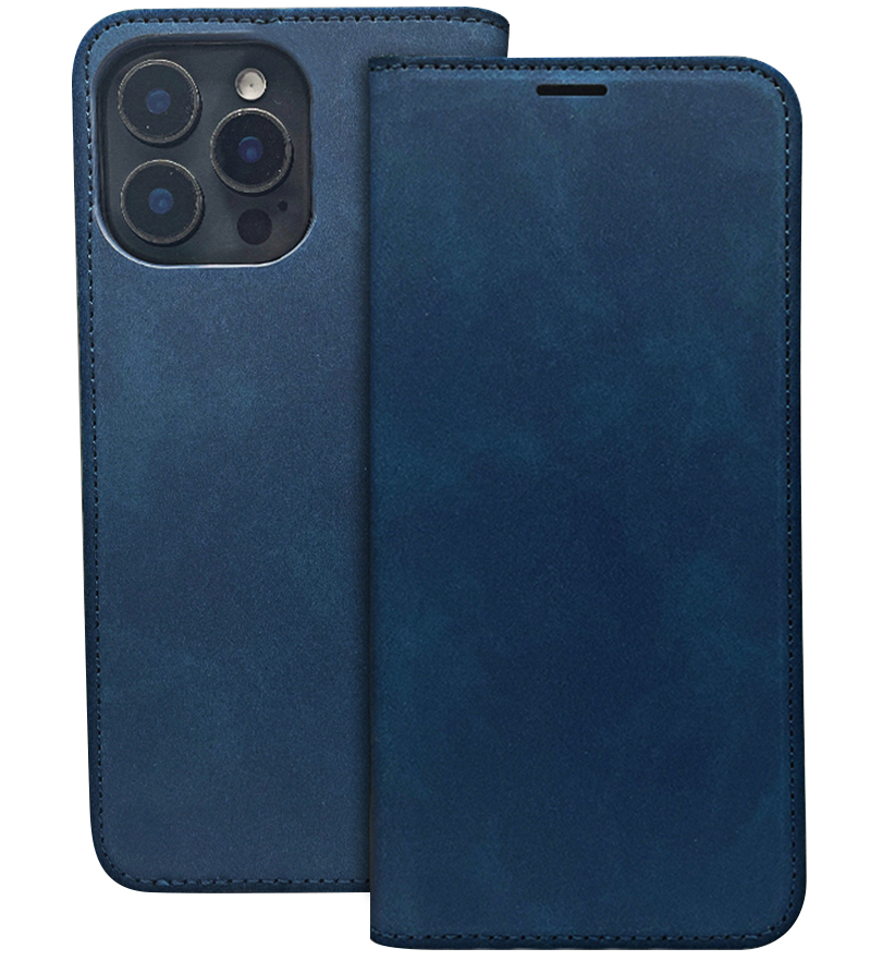 Case for Honor 400 Lite, OEM, Smart Suede, Navy Blue