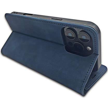 Case for Honor 400 Lite, OEM, Smart Suede, Navy Blue