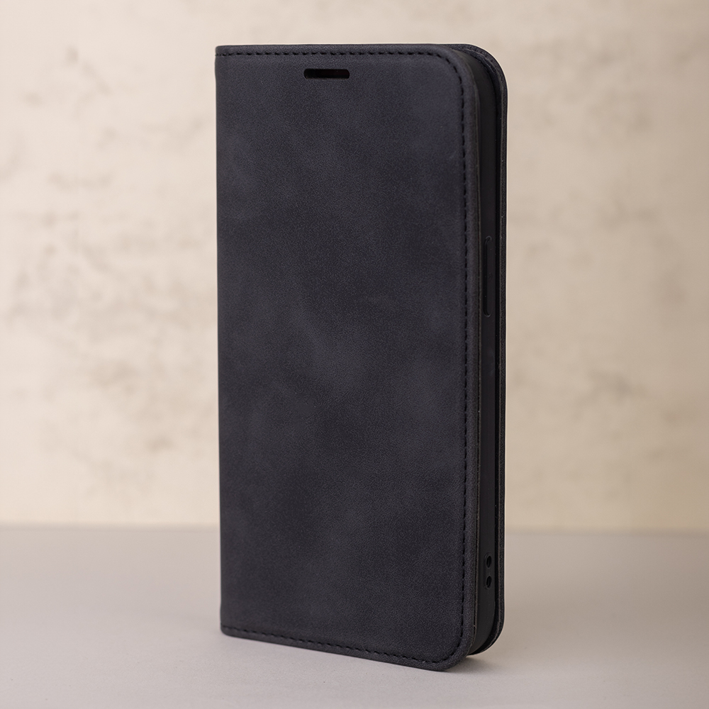 Θήκη για Honor 400 Lite, OEM, Smart Suede, Μαύρη