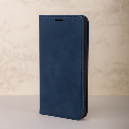 Case for Honor 400 Lite, OEM, Smart Suede, Navy Blue