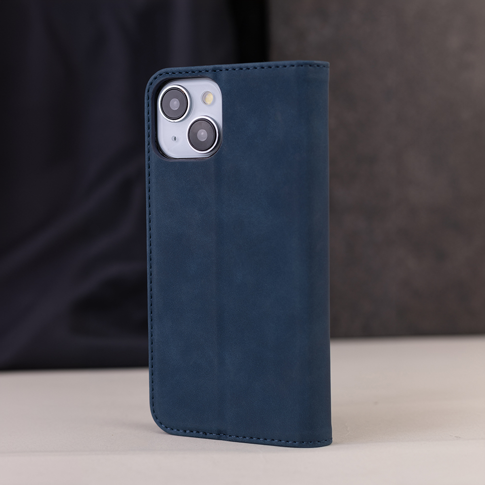 Case for Honor 400 Lite, OEM, Smart Suede, Navy Blue