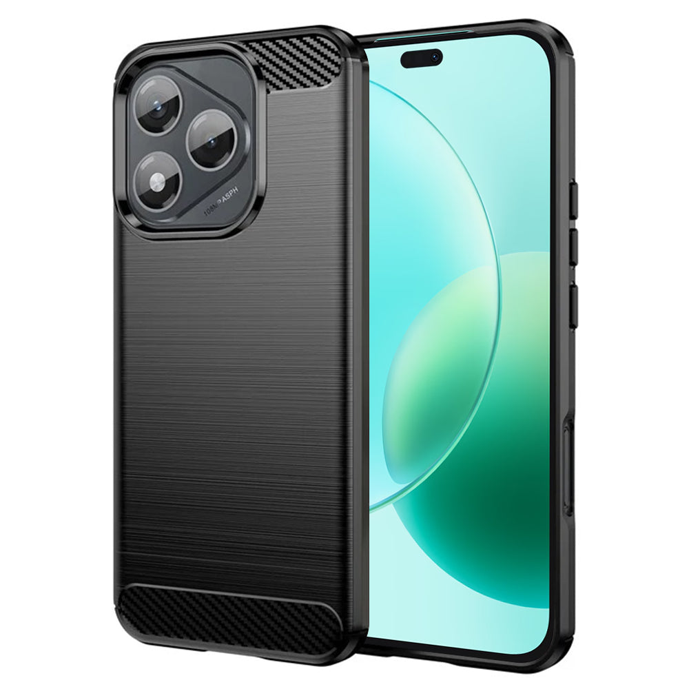 Θήκη για Honor 400 Lite, Techsuit, Carbon, Μαύρο