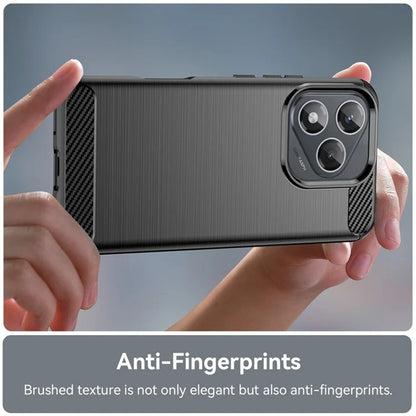Θήκη για Honor 400 Lite, Techsuit, Carbon, Μαύρο