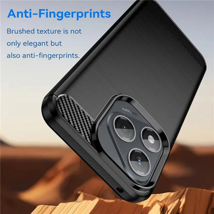 Θήκη για Honor 400 Lite, Techsuit, Carbon, Μαύρο