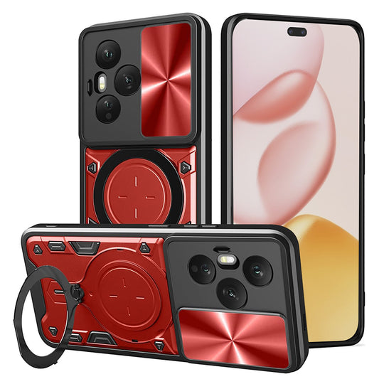 Θήκη για Honor 400 Pro, Techsuit, CamGuard Pro, Κόκκινο