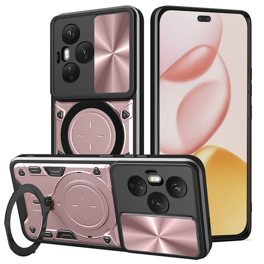 Θήκη για Honor 400 Pro, Techsuit, CamGuard Pro, Ροζ Χρυσό
