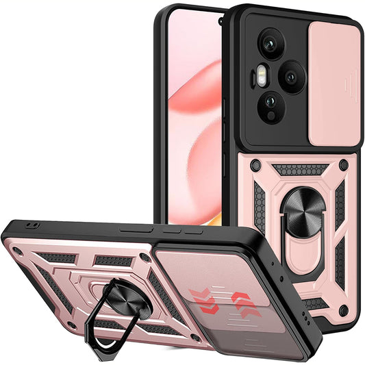 Θήκη για Honor 400 Pro, Techsuit, CamShield, Ροζ