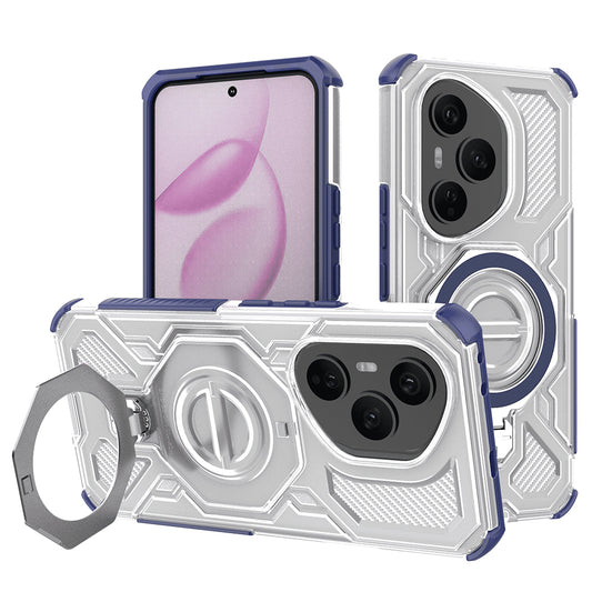 Θήκη για Honor 400 Pro, Techsuit, Carbon Shield Pro, Μπλε