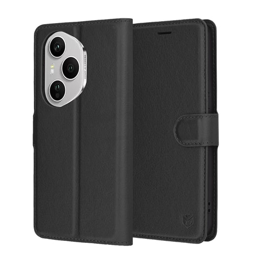 Θήκη για Honor 400 Pro, Techsuit, Leather Folio, Μαύρη