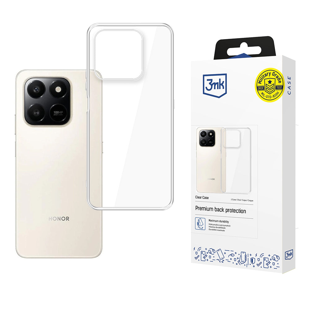 Θήκη για Honor 400 Smart 4G / 400 Smart 5G, 3MK, Διαφανής, Διάφανη